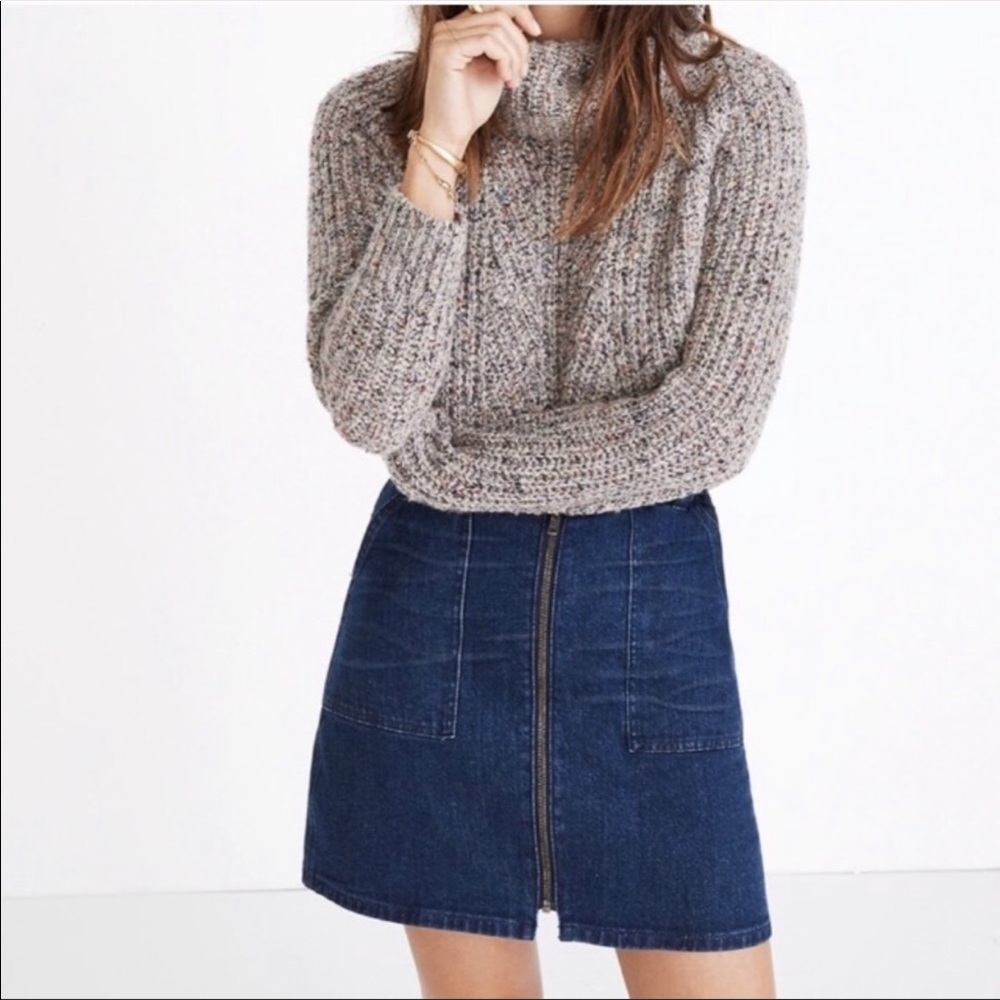 Madewell Denim Mini Skirt